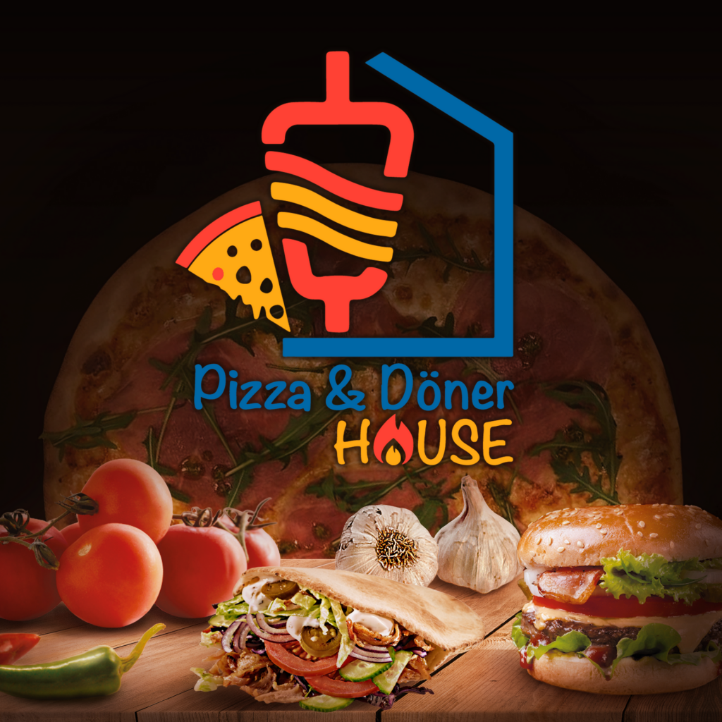 Bild som visar retuscharbete (mat) för Pizza Döner House.